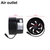 Powerful Duct Fan 12V 5W Ventilation Exhaust Fan 100mm-110mm For Bedroom Bathroom Pet Houses Duct Extractor Fan