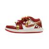 Air Jordan 1 Dreamy Beauty Breathable Moisture Wicking Mid Top Vintage Basketball Shoes Unisex Red FJ3459-160(Team629-)