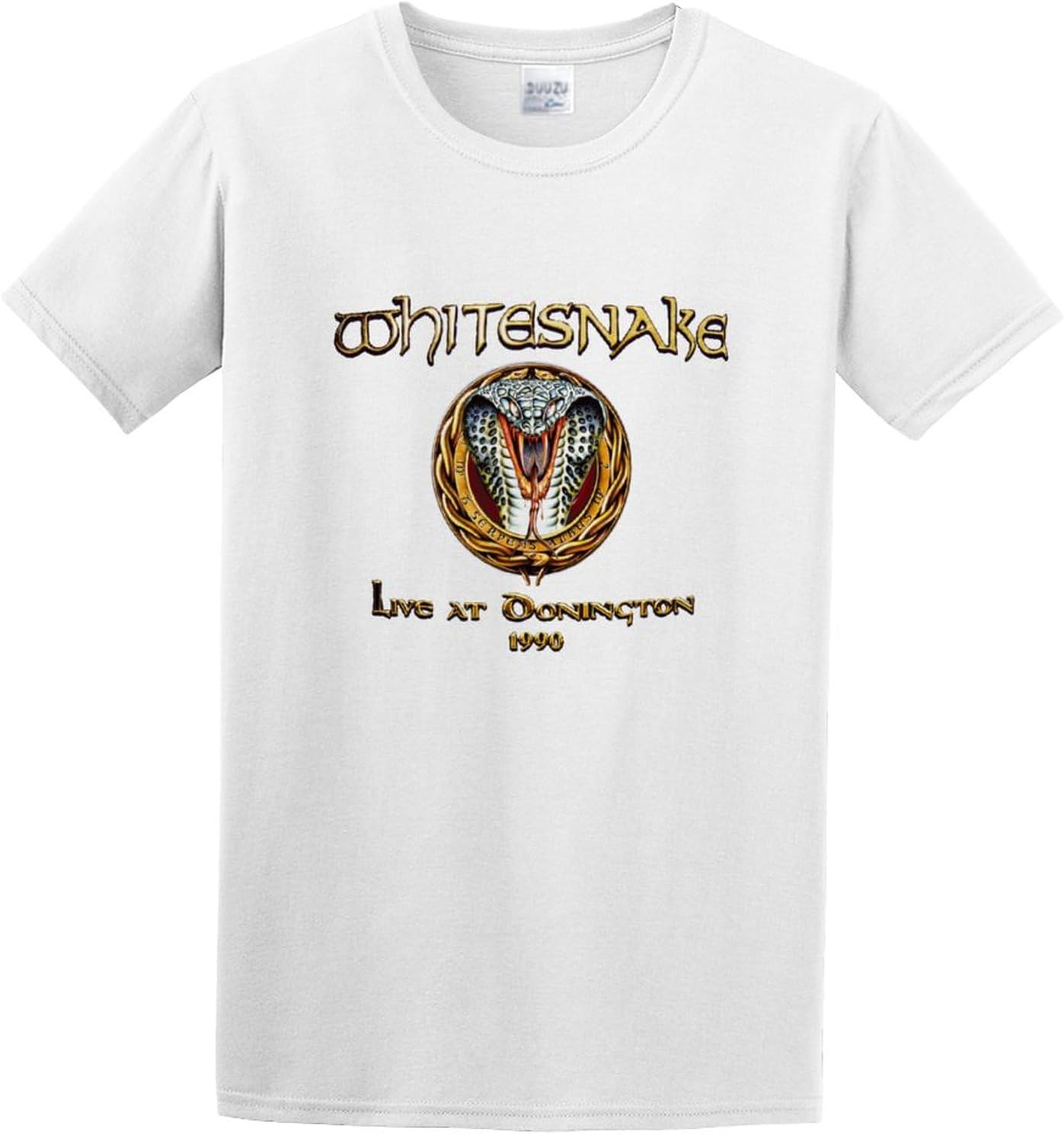 Short T-Shirtsnake - Live at Donington 1990 M белый