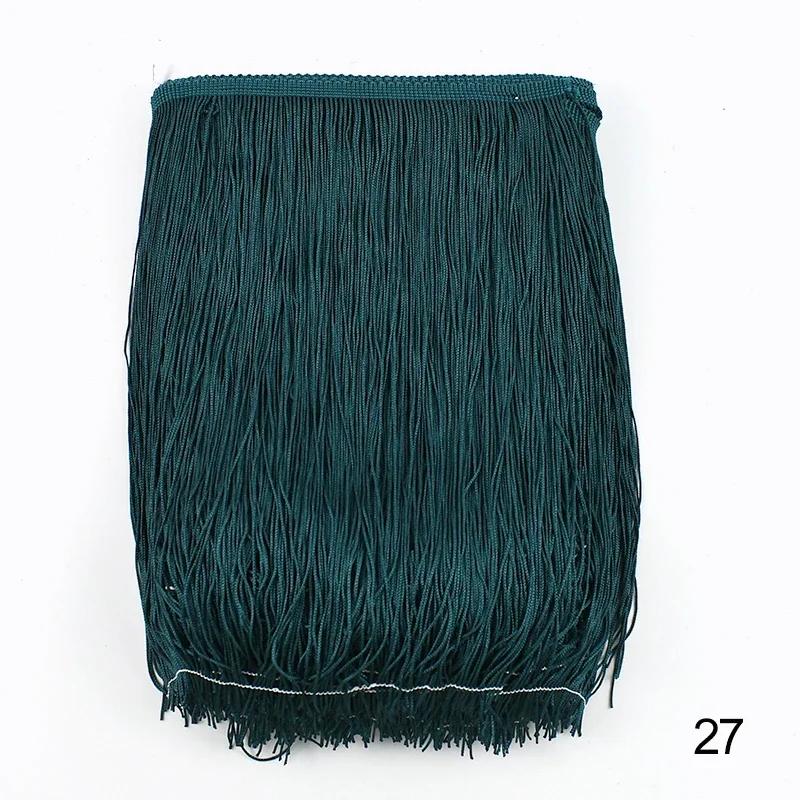 5/8/10M 30cm Long Tassel Fringes for Curtains Lace Trims Dress Fringe Trim Decorative Trimmings Stitching DIY Sewing Accessories