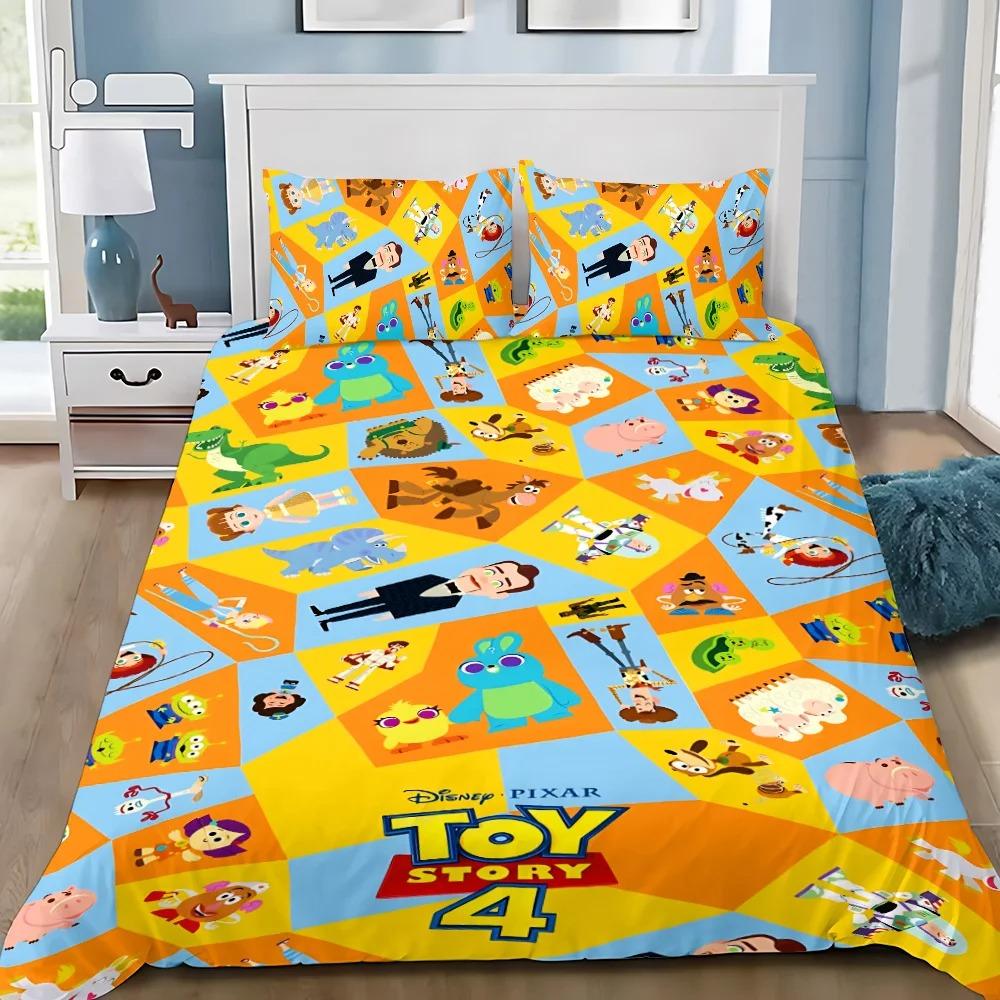 3D-Druck Toy Storys Buzz Lightyear Bettwäsche-Set für Mädchen und Erwachsene Einzelbett Twin Queen-Size Bettbezug Kissenbezug Bettwäsche