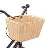 Bike Basket PP   Woven Retro   Front Bike Storage Basket with Handle for Bch Picnic