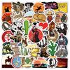 10/50pcs Western Cowboys Sticker Graffiti Stickers for DIY Luggage Laptop Skateboard Motorcycle Bicycle Stickers