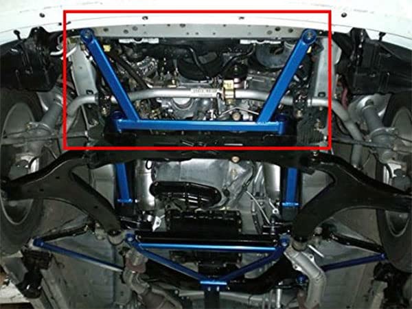 CUSCO Power Brace for Nissan Elgrand 841 492 FF (Front Floor)