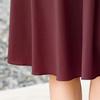 Pa Si Te Summer Lapel Short Sleeve Mid-Length Dress