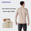 Decathlon Men's Warm Quick-Dry Long-Sleeve Running T-Shirt
