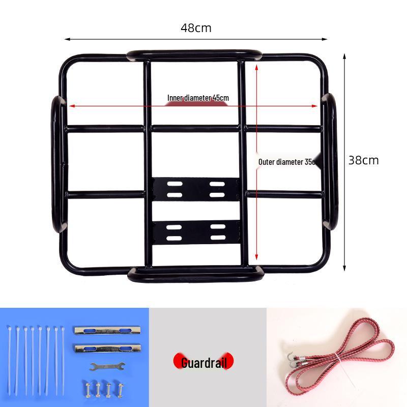 Thickened Rear Cargo Rack Bracket for Electric Scooter Delivery Box