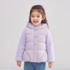 DEESHA Girls' Winter Princess Bowknot Hooded Down Jacket