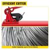 24\" Bench Type Hand Swager, Cutting Capacity 3/8\" Bolt Cutter Bench Type, Hardness 35-45HRC Crimping Tool Bench Wire Rope Cable, Red Swaging Machine