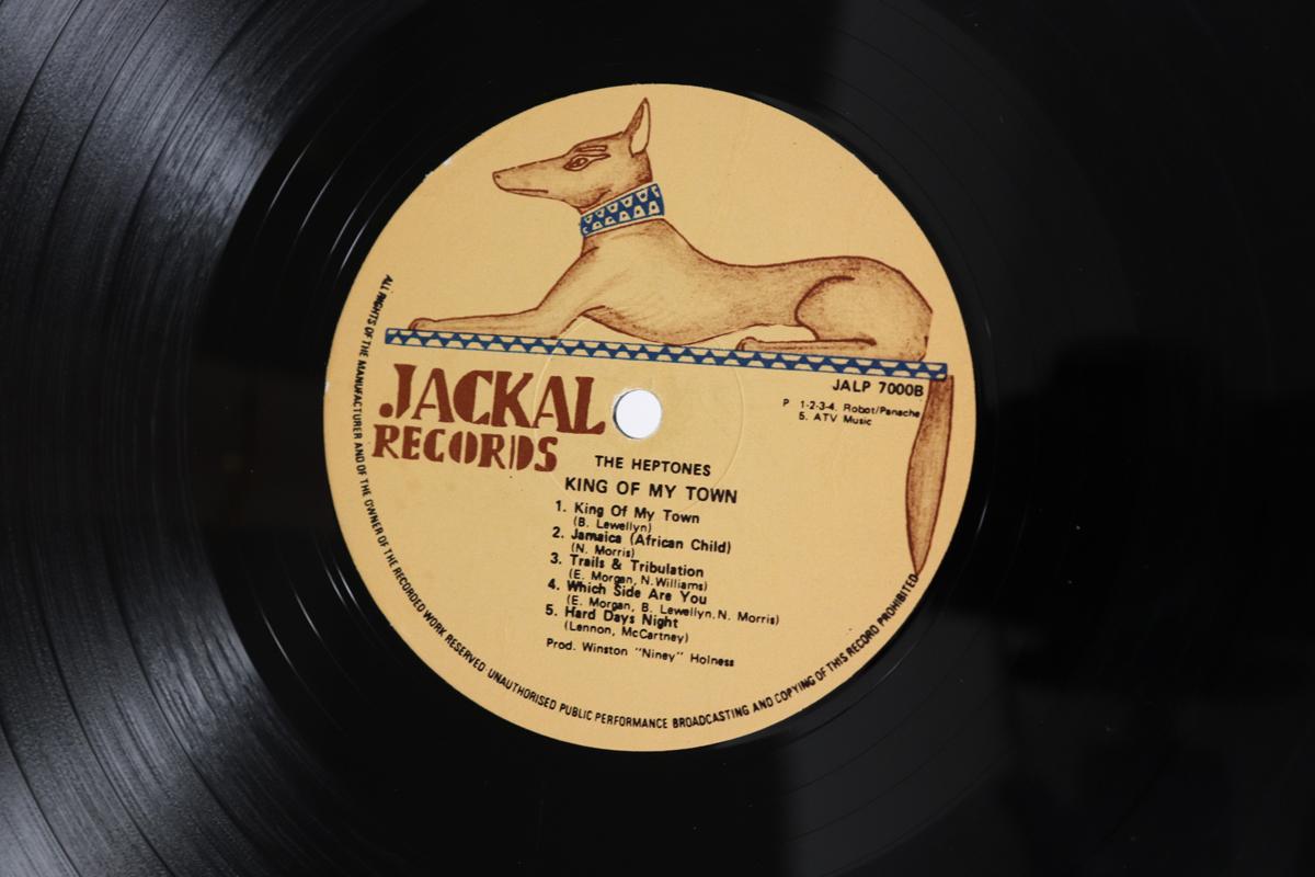 

LP Record HEPTONES - King Of My Town JALP7000 JACKAL RECORDS 1979 UK Reggae, Ska & Dub Used