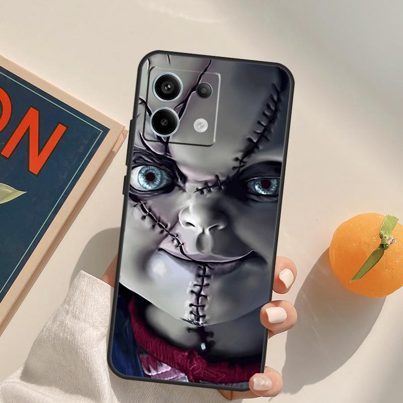 Creepy Dolls Funda For Xiaomi Redmi Note 14 13 9 10 11 12 Pro 9S 10S 11S 12S Redmi 13C 10C 12C 14C Case