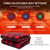 Camping Heizung Schlafmatte Tragbar USB Heizpads Schlafsack Matratze 3 Einstellbare Temperatur für Outdoor Wandern Picknick