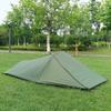 Bulaned Ultralight Outdoor Camping Tent One Person Camping Tent Water Resistant Tent Aviation Aluminum Support Portable Sleeping Bag Tent
