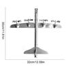 Metal Airplane Weathervane Flat Metal Airplane Handmade Airplane Weathervanes Windmill Spinner Decor Outdoor Weathervanes Decor