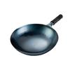 Wutuo Handgeschmiedeter Schmiedeeisen Wok mit flachem Boden