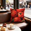 Print Pattern Tomato Print Cushion Cover Decorative Cushions Covers Cover Sofa X Pillow Piece X X Pillowcase