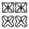 Light Weight Aluminum Cycling Pedals Converter With Antislip Pin and Wide Platform for Enhances Stability