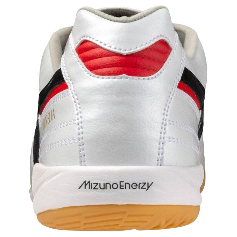 Mizuno MORELIA SALA Wear resistant And Lightweight Soccer Shoes Unisex White Black Q1GA250209