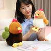 2230Cm Cartoon Cute Chicken Plush Doll Pillow Colorful Brown Yellow Rooster Hen Animal Stuffed Toy Home Decor Gift For Children