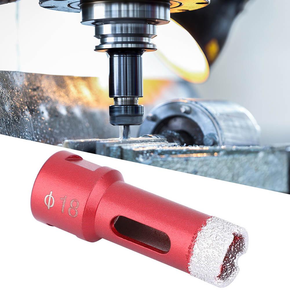 

Алмазная коронка для вакуумной пайки, режущая коронка для камня, мрамора, 18 мм