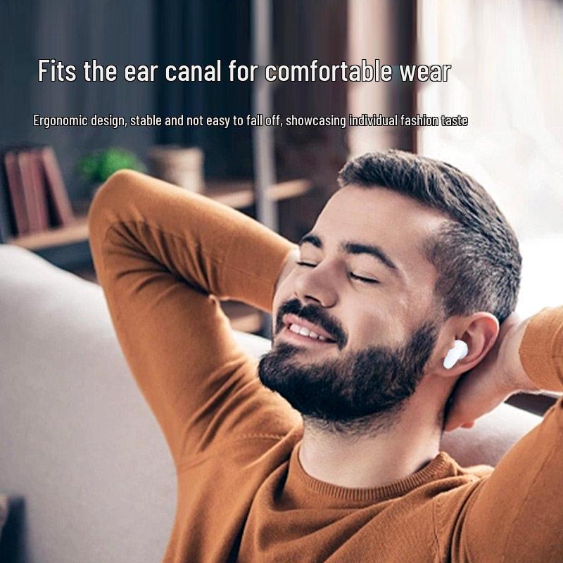High-Quality In-Ear Noise-Cancelling Bluetooth Earphones with Long Battery Life for Android, Xiaomi, and Apple.