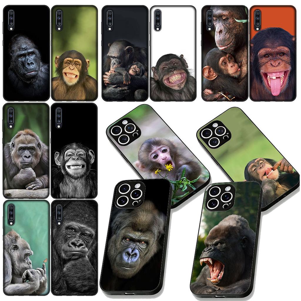 Monkey Gorilla Ape Baby Animal Phone Case for Xiaomi Poco C85 C65 C75 X7 X6 M6 M8 F7 F8 Ultra F6 Pro Cover Casing