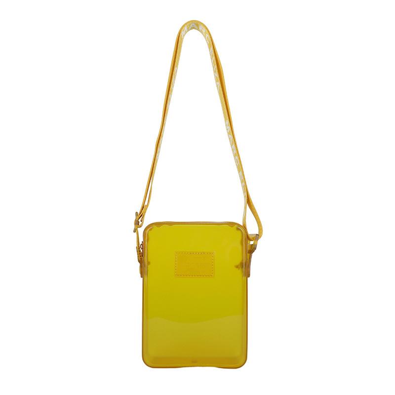 Shoulder bag Fashion small square bag bag Transparent handbag Messenger bag Women's mobile phone bag Women's messenger bag