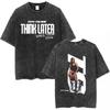 Tate Mcrae Greedy Album Tour Merch T Shirt Men Women Fashion Vintage Washed Short Sleeve Oversized Tshirts 100 Cotton T Shirts