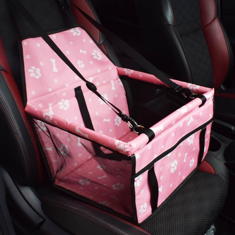 Pet Car Seat Hammock - Universal Dog and Cat, Non-Slip Bottom and Breathable Mesh - Rear Seat Protector for Small/Medium Pets