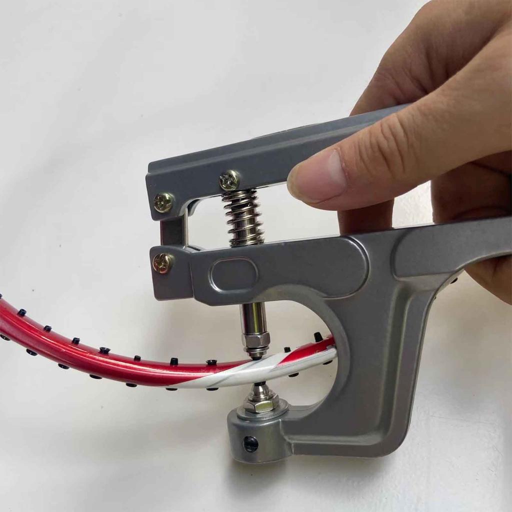 Badminton Racket Cold Press Plier, Racquet Grommets Tools String Protective Sleeve Eyelet Replacement Clamp