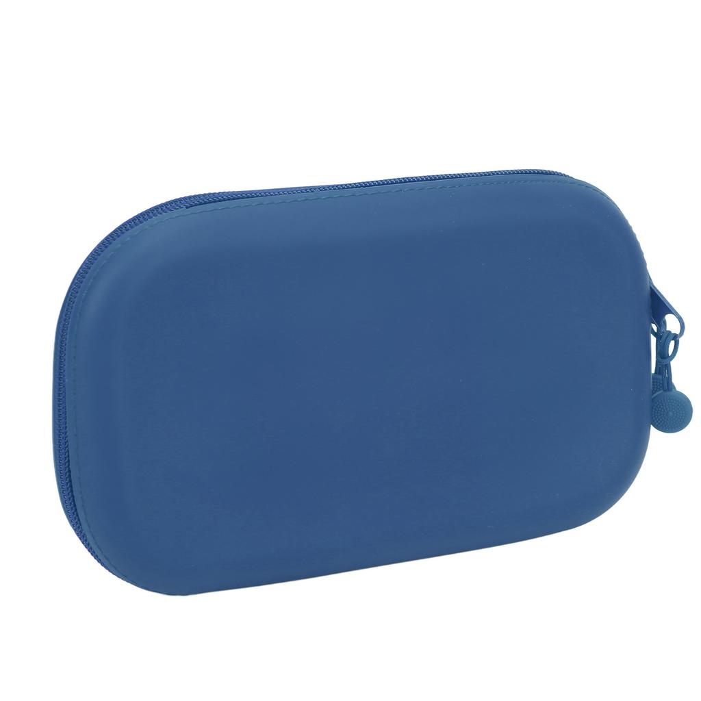 Pen Bag Easy Use Light Weight Small Size Silica Material Storage Bag for School Office TravelBlue