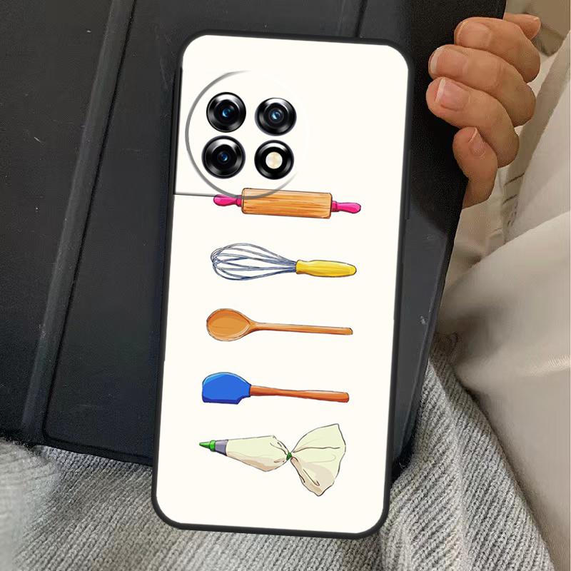 Cooking Chef Knives Case For OnePlus Nord 5 CE 2 3 4 Lite N20 N30 OnePlus 15 13 12 11 10T 10R 12R 13R 13T Cover