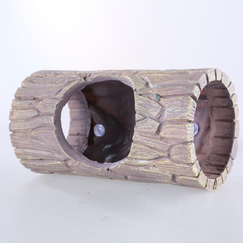 Reptiles Hideaway Cave Hollow Trunk Shape for Lizards Geckos Hideouts Hiding Hollow Trunk Trunk Hideouts