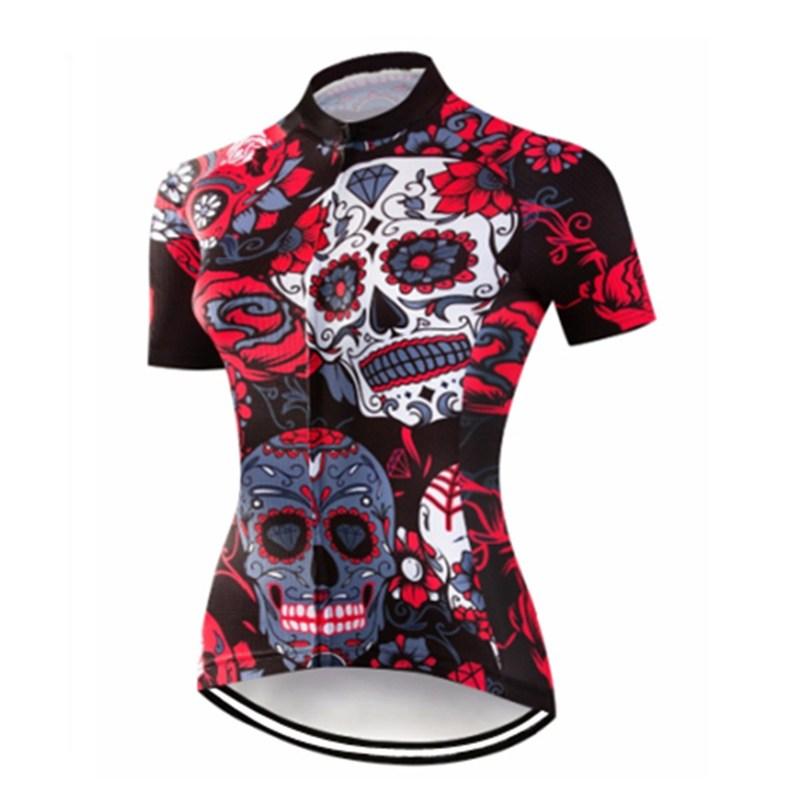 

Женская велосипедная майка с коротким рукавом, велосипедная рубашка, полная молния, топы для езды на шоссейном велосипеде с задними карманами M