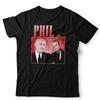 Phil Collins T-Shirt Wertschätzung Unisex 80er Musik Throwback Hommage Junggesellenabschied