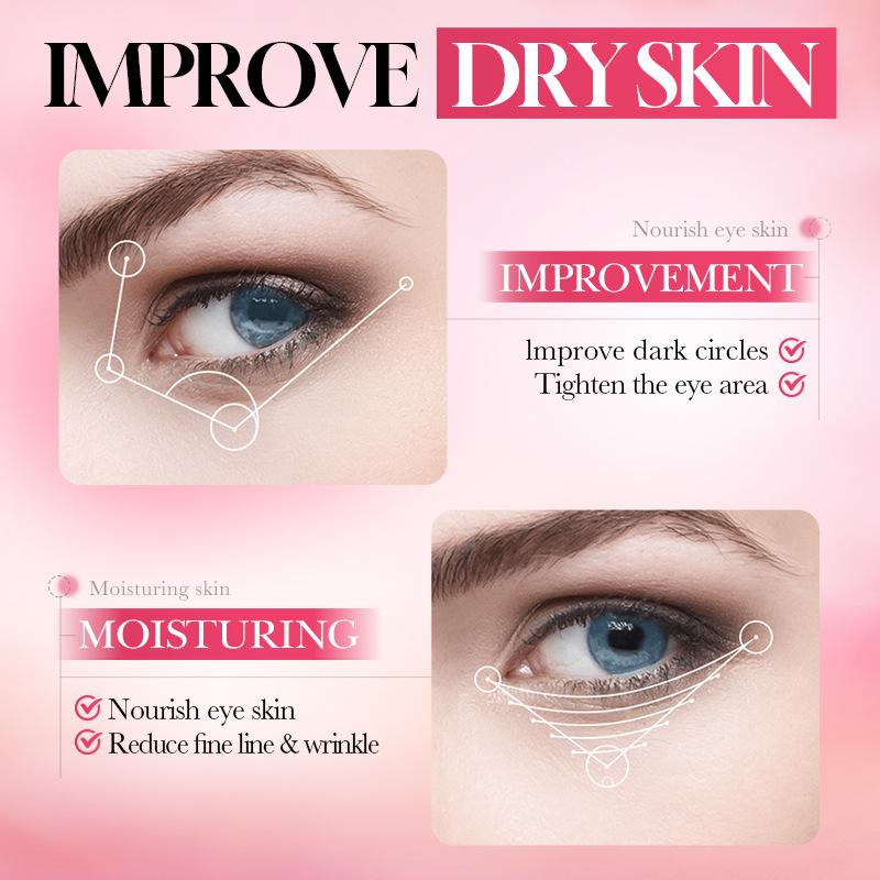 Strawberry Eye Cream 20g VC Moisturizing Hydrating Brightening Eye Moisturizing Eye Cream Skin Care Products