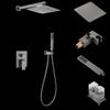 Huinizi Concealed Square Shower System