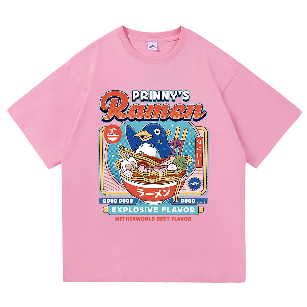 

Vintage Prinny Dood RaUnisex T Shirt Fashion UnisexWomen Harajuku Aesthetic Video Game Tshirt Unisex Funny Penguin Cotton Tees Shirts M