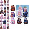 New Cartoon Kindergarten Backpack Waterproof And Durable Large Capacity Suitable For 3-8 Year Old Children Nylon Material 14-inch Size 20-35l Capacity