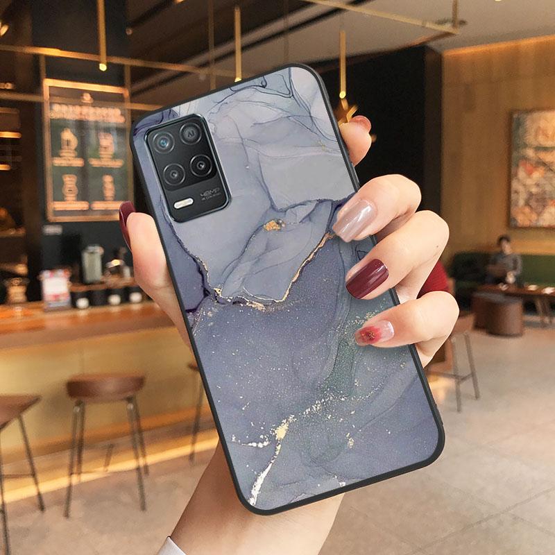 Marble Phone Case for OPPO Realme GT 2 Pro X2 Pro XT C25S 8 7 6 Pro 6i Realme GT Master C3 C21 C21Y C11 X3 SuperZoom