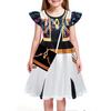 Girls Witch  Girls Flying Sleeves Children's Dress Children's A-line Skirt