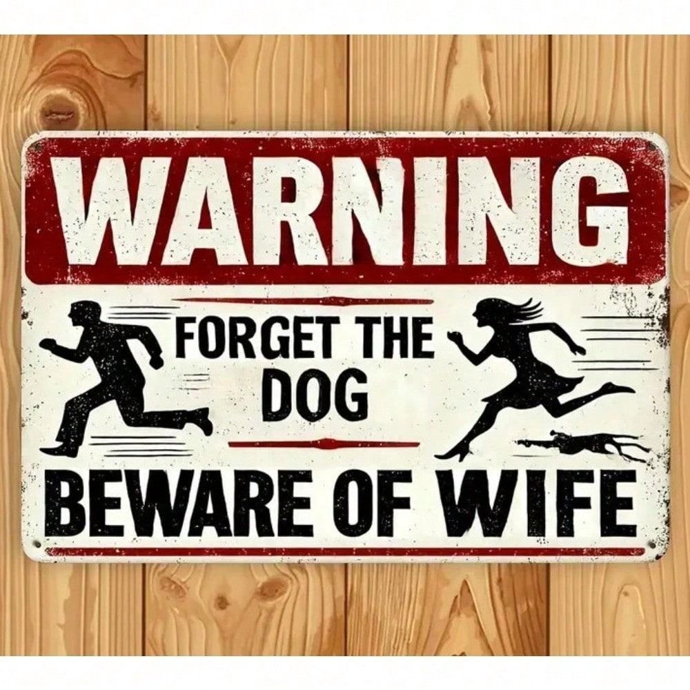 Metal Tin Sign Painting 20x30cm Wall Art Decor Vintage