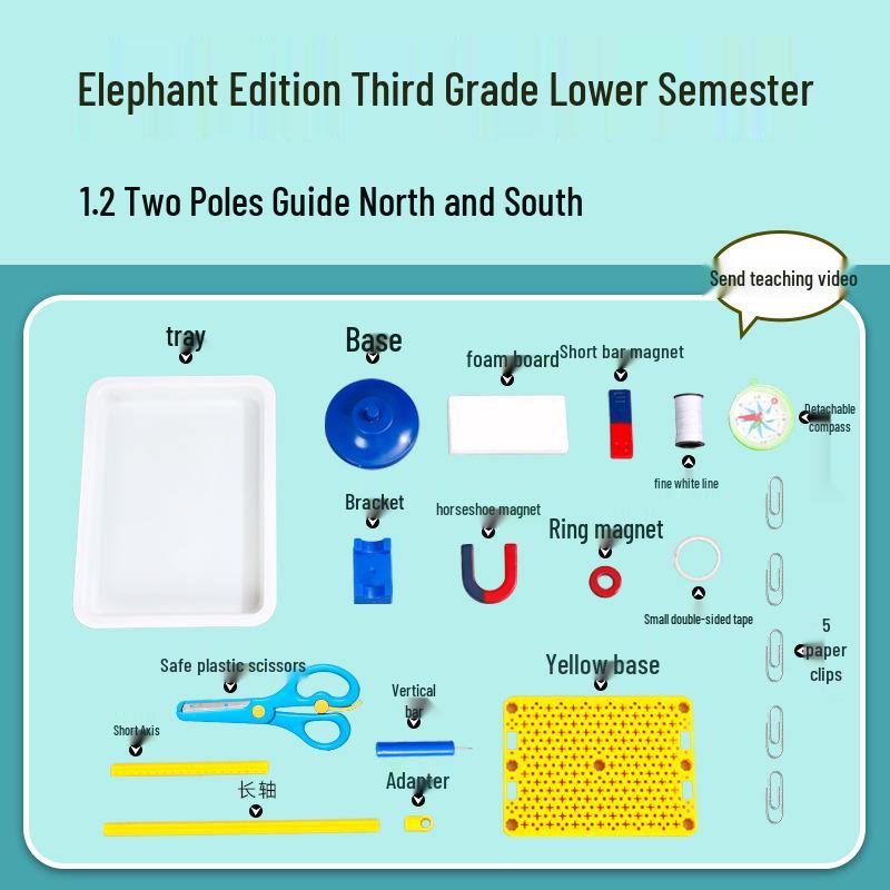 Elephant Edition 3rd Grade Science Experiment Kit: Teaching Aids & Craft Materials