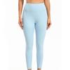 Women's High-Waisted Yoga Pants, Anti-Roll, Butt Lifting, Tummy Control, Cropped Peach Outerwear