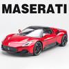 Maserati MC20 AMG Supercar im Maßstab 1:24, aus Metallguss, mit Sound und Lichteffekten, Sammlerstück für Kinder, ideales Geburtstagsgeschenk