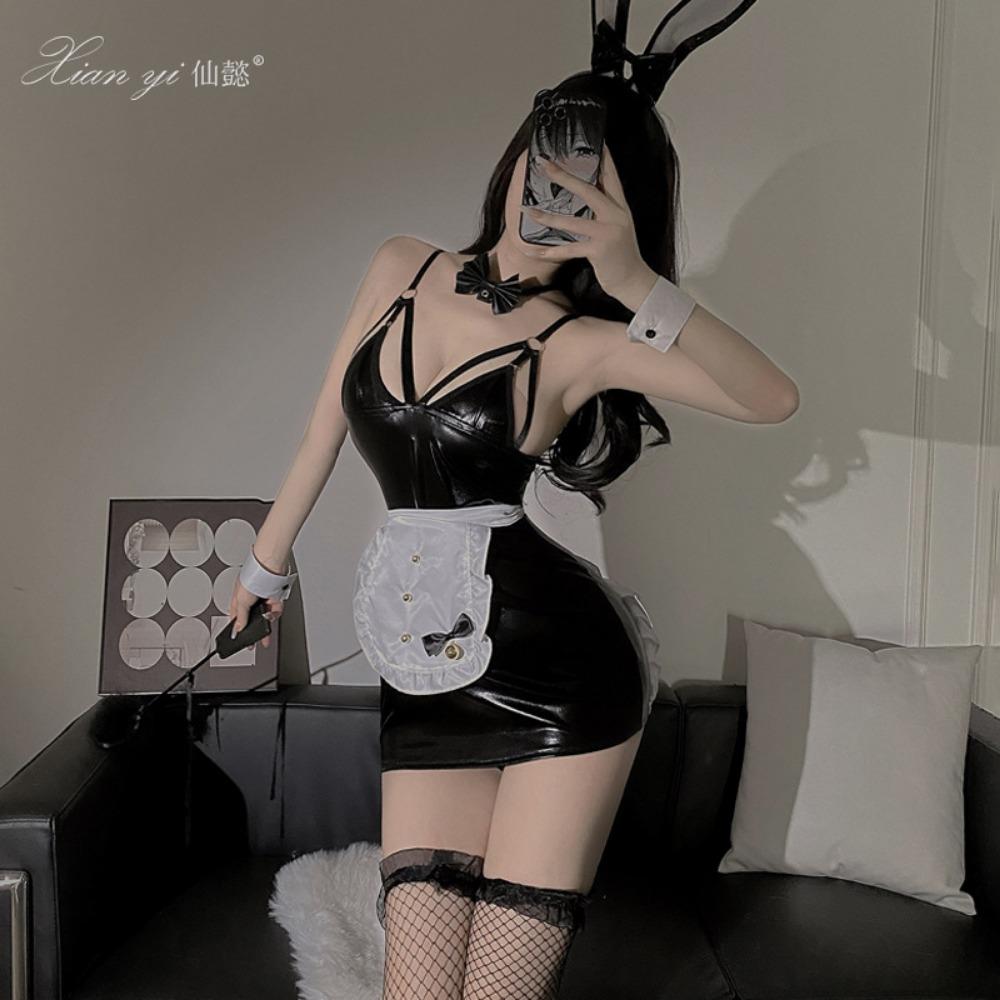 Xianyi Lingerie Halloween Two-dimensional Cos Bunny Sexy Temptation Passion Tight Maid Uniform 513