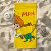 P-Pippi L-Langstrumpf Handtuch Für Schwimmen Yoga Fitnessstudio Schnelltrocknend Weich und hautfreundlich Strandtücher Ganzjahres