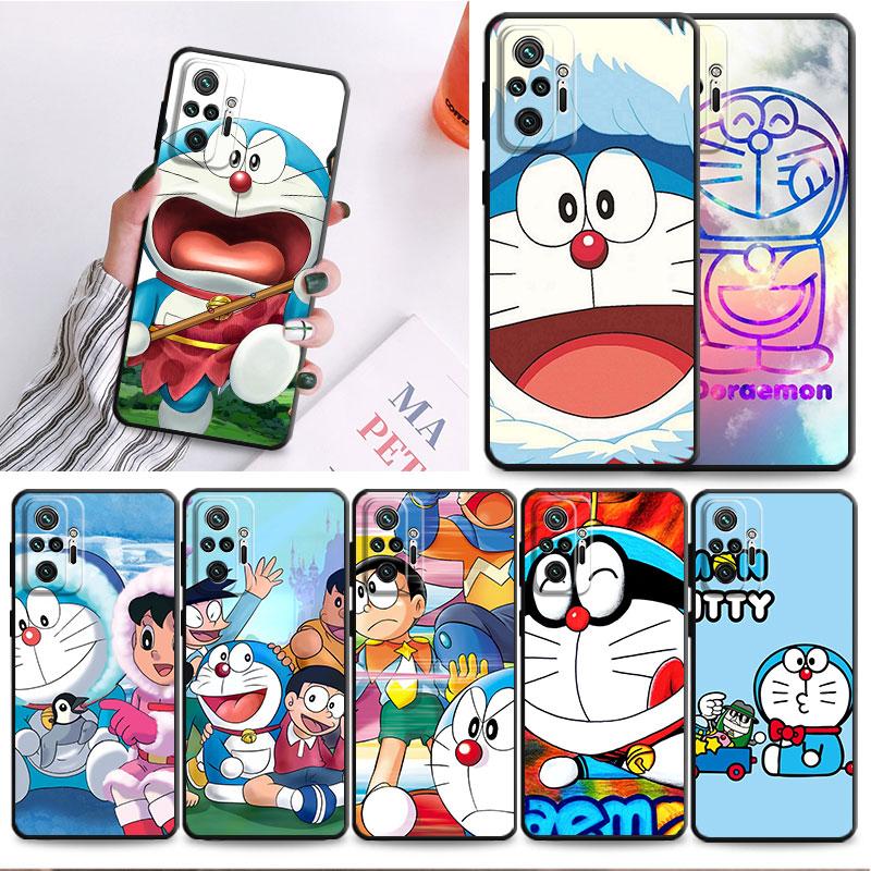 

Чехол для телефона с рисунком Doraemon для Xiaomi Redmi 9C 10A 8A 7A 9A 10C K50 6 7 8 K40 Pro 9T 9 10 K50 игровой корпус из ТПУ черный мягкий чехол