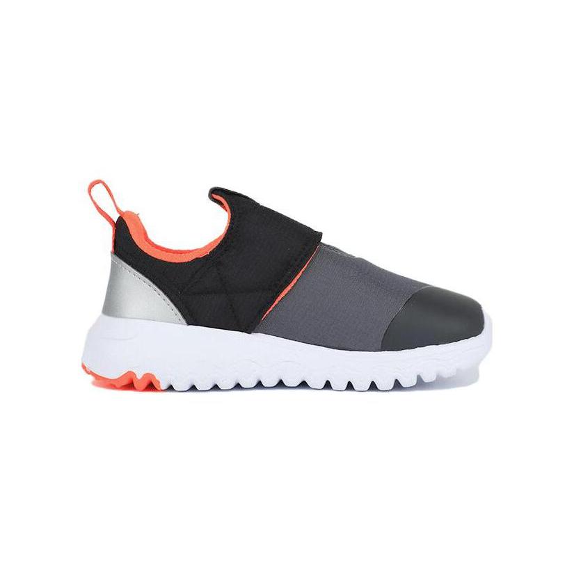 adidas Suru365 Athleisure Abrasion Resistant Low Top Toddler Shoes Gray Black Infant And Toddler HP7737