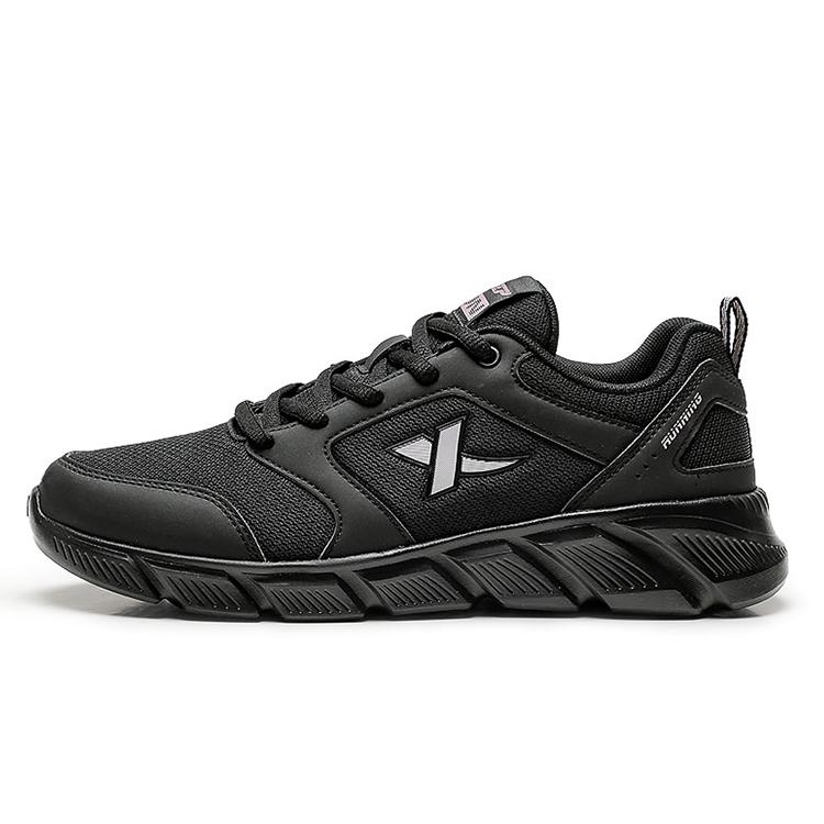 Xtep Fashionable Comfortable Breathable Lightweight Low-Top Casual Running Shoes Women sneakers Black Purple 879118117001-9 35